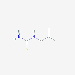 molecular formula C5H10N2S B3055783 (2-Methylprop-2-en-1-yl)thiourea CAS No. 66892-01-1