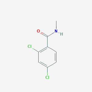 molecular formula C8H7Cl2NO B3055784 2,4-二氯-N-甲基苯甲酰胺 CAS No. 66896-64-8