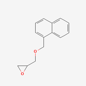 molecular formula C14H14O2 B3055789 1-Naphthylmethyl glycidyl ether CAS No. 66931-57-5