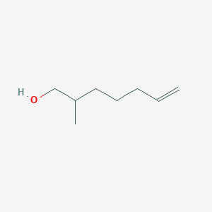 molecular formula C8H16O B3055822 6-庚烯-1-醇，2-甲基- CAS No. 67133-86-2