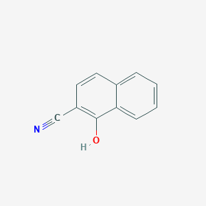 molecular formula C11H7NO B3055825 1-Hydroxynaphthalene-2-carbonitrile CAS No. 67176-26-5