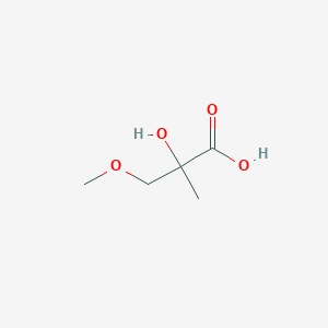 molecular formula C5H10O4 B3055834 2-羟基-3-甲氧基-2-甲基丙酸 CAS No. 672314-91-9