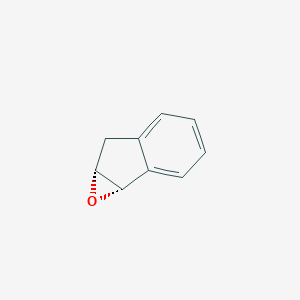 molecular formula C9H8O B3055866 (1S,2R)-Indene oxide CAS No. 67528-26-1