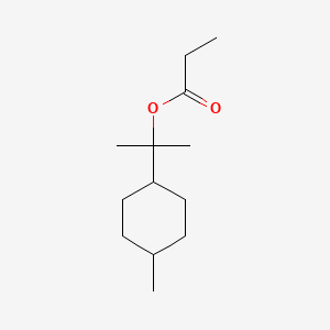 molecular formula C13H24O2 B3055869 alpha,alpha,4-Trimethylcyclohexylmethyl propanoate CAS No. 6756-90-7