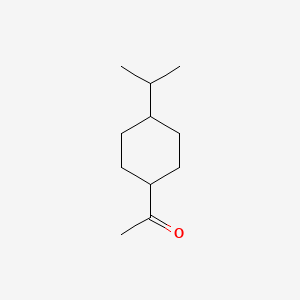 molecular formula C11H20O B3055871 1-[4-(Propan-2-yl)cyclohexyl]ethan-1-one CAS No. 67580-45-4