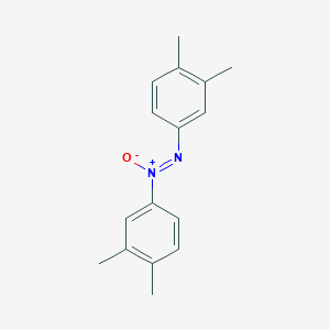 molecular formula C16H18N2O B3055887 Diazene, bis(3,4-dimethylphenyl)-, 1-oxide CAS No. 67666-02-8