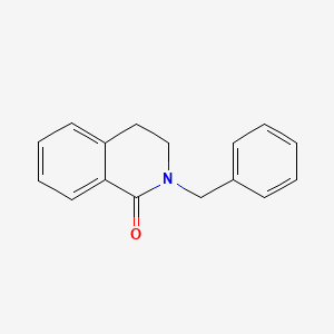 molecular formula C16H15NO B3055894 2-苄基-3,4-二氢异喹啉-1(2H)-酮 CAS No. 6772-61-8