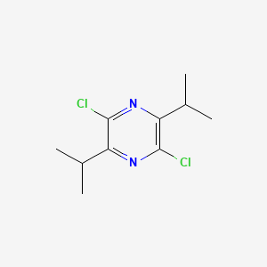 molecular formula C10H14Cl2N2 B3055898 2,5-Dichloro-3,6-di(propan-2-yl)pyrazine CAS No. 67735-80-2