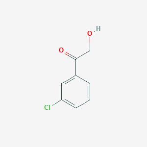 molecular formula C8H7ClO2 B3055913 3'-Chloro-2-hydroxyacetophenone CAS No. 67829-05-4