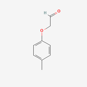 molecular formula C9H10O2 B3055915 (4-Methylphenoxy)acetaldehyde CAS No. 67845-46-9