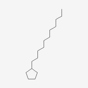 molecular formula C16H32 B3055917 Undecylcyclopentane CAS No. 6785-23-5