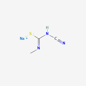 1-Cyano-3-methylthiourea, monosodium salt