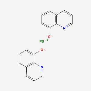 molecular formula C18H12MgN2O2 B3055942 Magnesium 8-quinolinolate CAS No. 67952-28-7