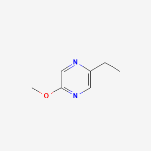 molecular formula C7H10N2O B3055947 2-乙基-5-甲氧基吡嗪 CAS No. 68039-50-9