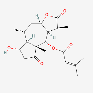 molecular formula C20H28O6 B3055948 柔叶素 B CAS No. 6805-36-3