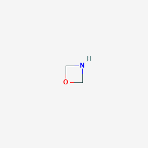 molecular formula C2H5NO B3055997 1,3-恶唑烷 CAS No. 6827-27-6