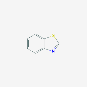 molecular formula C7H5NS B030560 Benzothiazole CAS No. 95-16-9