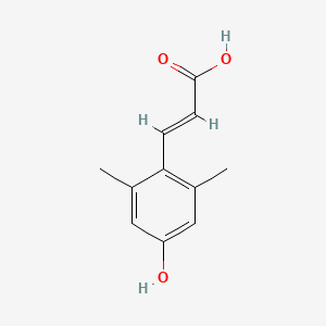 (E)-3-(4-Hydroxy-2,6-dimethylphenyl)acrylic acid