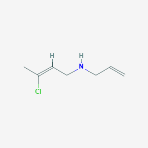 (2Z)-N-Allyl-3-chlorobut-2-EN-1-amine