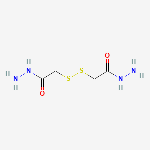 molecular formula C4H10N4O2S2 B3056056 二硫代二乙醇酸二酰肼 CAS No. 6854-84-8