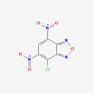 2,1,3-Benzoxadiazole, 4-chloro-5,7-dinitro-