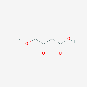 molecular formula C5H8O4 B3056067 4-Methoxy-3-oxobutanoic acid CAS No. 68665-45-2