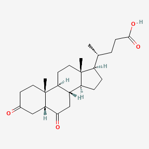 (5beta)-3,6-Dioxocholan-24-oic acid