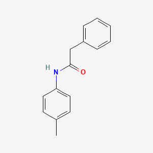 molecular formula C15H15NO B3056074 N-(4-methylphenyl)-2-phenylacetamide CAS No. 6876-65-9