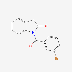 1-(3-Bromobenzoyl)indolin-2-one