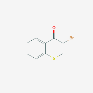 molecular formula C9H5BrOS B3056083 3-bromo-4H-thiochromen-4-one CAS No. 68847-94-9