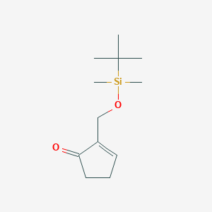 2-(((Tert-butyldimethylsilyl)oxy)methyl)-2-cyclopentenone