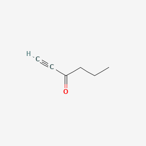 molecular formula C6H8O B3056090 Hex-1-yn-3-one CAS No. 689-00-9