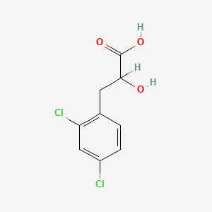 molecular formula C9H8Cl2O3 B3056093 3-(2,4-二氯苯基)乳酸 CAS No. 68921-92-6