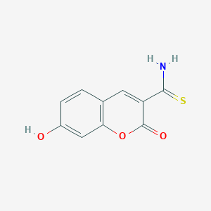 7-hydroxy-2-oxo-2H-chromene-3-carbothioamide
