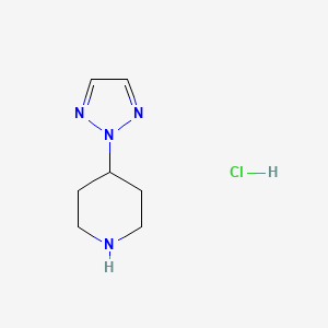 4-(2H-1,2,3-Triazol-2-YL)piperidine hydrochloride