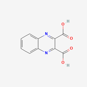 molecular formula C10H6N2O4 B3056127 Quinoxaline-2,3-dicarboxylic acid CAS No. 6924-99-8