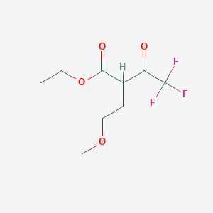 4,4,4-Trifluoro-2-(2-methoxyethyl)-3-oxobutyric acid ethyl ester