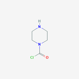 1-Piperazinecarbonyl chloride (9CI)
