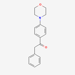 1-[4-(Morpholin-4-yl)phenyl]-2-phenylethanone