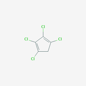 molecular formula C5H2Cl4 B3056173 Tetrachlorocyclopentadiene CAS No. 695-77-2