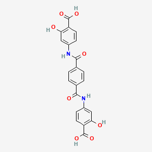 4,4'-[1,4-Phenylenebis(carbonylazanediyl)]bis(2-hydroxybenzoic acid)