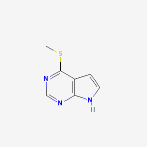 4-(Methylsulfanyl)-7h-pyrrolo[2,3-d]pyrimidine