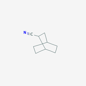 molecular formula C9H13N B3056197 Bicyclo[2.2.2]octane-2-carbonitrile CAS No. 6962-74-9