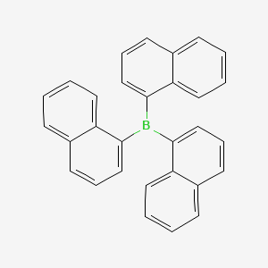 Trinaphthalen-1-ylborane