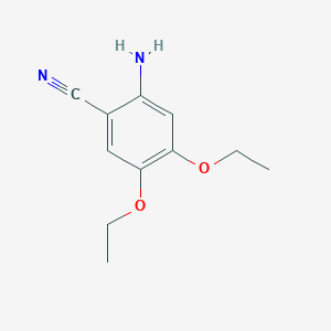 2-Amino-4,5-diethoxybenzonitrile