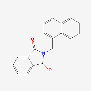 molecular formula C19H13NO2 B3056216 2-(Naphthalen-1-ylmethyl)-1h-isoindole-1,3(2h)-dione CAS No. 6968-09-8