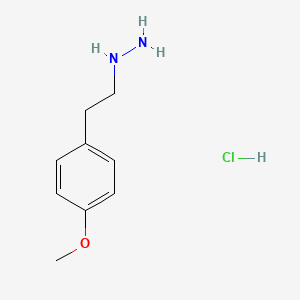 1-(4-Methoxyphenethyl)hydrazine hydrochloride