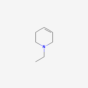 molecular formula C7H13N B3056226 1-ethyl-3,6-dihydro-2H-pyridine CAS No. 6972-40-3