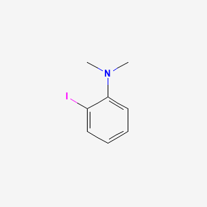 molecular formula C8H10IN B3056249 2-iodo-N,N-dimethylaniline CAS No. 698-02-2