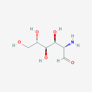 molecular formula C6H13NO5 B3056255 L-Glucosamine CAS No. 69839-78-7